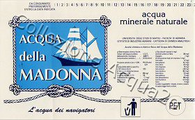 Acqua della Madonna (analisi 1992) pet Nat  2,0 L /a