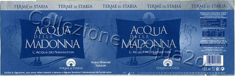 ACQUA DELLA MADONNA (analisi 2006) PET Nat 1,5 L   [130108]