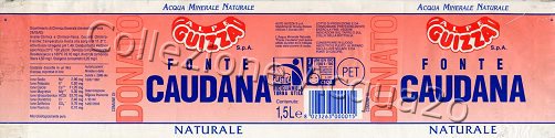 Fonte Caudana (analisi 2003) PET Nat 1,5 L