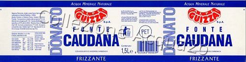 Fonte Caudana (analisi 1998) PET Friz 1,5 L