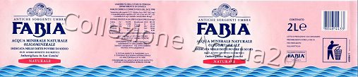 Fabia Azzurra (analisi 1998) -etichetta rosa- pet Nat 2,0 L