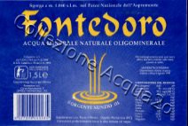 Fontedoro (analisi 1999) -Sorgente Nunzio III- pet Nat 1,5 L