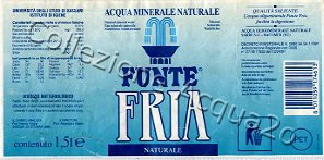 Funte Fria (analisi 1989) pet Nat 1,5 L