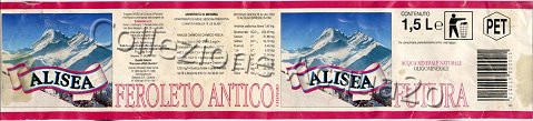 Futura, Sorgenti Dipodi (analisi 1993) - Alisea - PET Nat 1,5 L