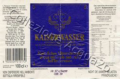 Kaiserwasser (analisi 1993) vetro Friz 1,0 L