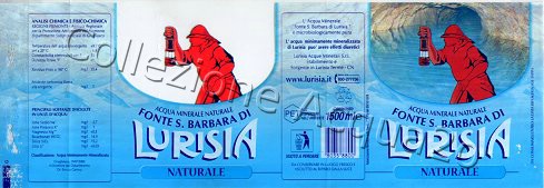 Fonte S. Barbara di Lurisia (analisi 2000) -etichetta semitrasparente- pet Nat 1,5 L