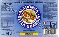 Madonna della Guardia (analisi 1994) vetro Nat 0,92 L