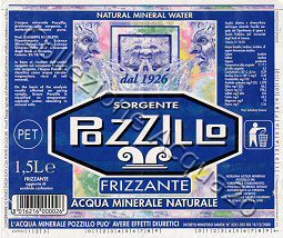 Sorgente Pozzillo (analisi 2003) PET Friz 1,5 L