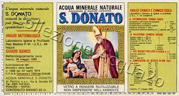 S. Donato (analisi 1986) vetro Friz 0,92 L