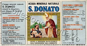 S. Donato (analisi 1986) vetro Nat 0,92 L