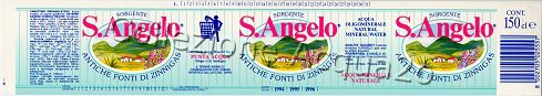 Sorgente S. ANgelo (analisi 1990) PET Nat 1,5 L