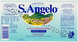 Sorgente S. Angelo (analisi 1999) pet Friz 1,0 L + 0,5 L