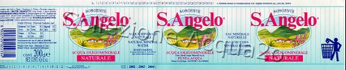 Sorgente S. Angelo (analisi 1999) pet Nat 2,0 L