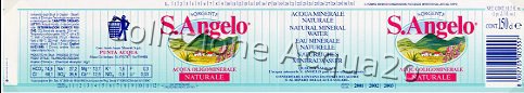 Sorgente S. Angelo (analisi 1999) -scadenza 2001-2002-2003- pet Nat 1,5 L