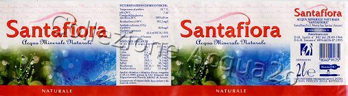 Santafiora (analisi 2002) PET Nat 2,0 L