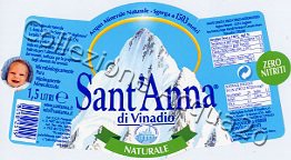 Sant'Anna (analisi 2000)  - "Zero Nitriti" - label trapez. -  pet Nat 1,5 L