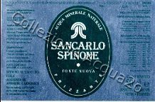 Sancarlo Spinone Fonte Nuova (analisi 1998) vetro Friz 0,5 L + 1,0 L