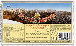 Stella Alpina (analisi 2000) vetro Nat 0,92 L