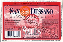 SAN DESSANO (analisi 2003] VE Nat 1,0 L + 0,5 L  [100208]